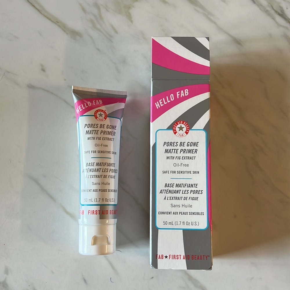 NIB - First Aid Beauty Hello Fab Pores Be Gone Matte Primer